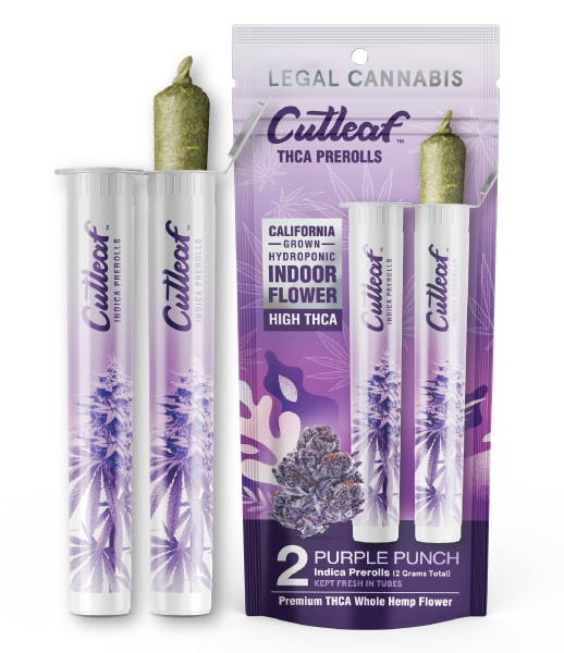 CUTLEAF HAMP PREROLLS (2PK)10CT