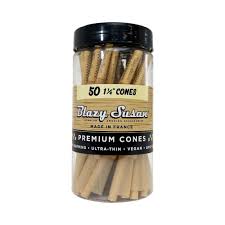 BLAZY SUSAN UNBLEACHED 1 1/4 CONE (50PK JAR) 1PCS