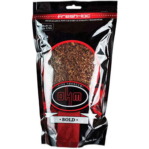 OHM PIPE TOBACCO 16oz BAG (1pc) (BOLD (RED))