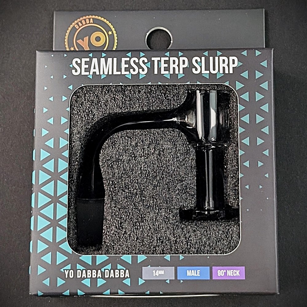 YO DABBA SEAMLESS TERP SLURP 14mm MALE 90° (1pc)