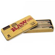 RAW CONES 1 1/4 TIN 8PK (12PCS) MSRP 5.99$