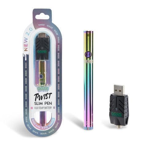 OOZE TWIST SLIM PEN 2.0 5/10 THREAD (1pc) (Rainbow)
