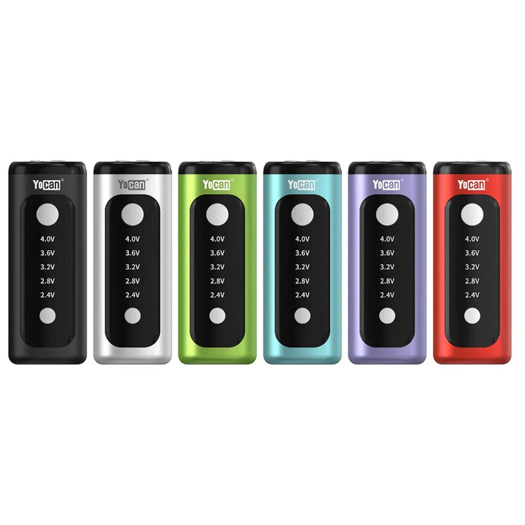 YOCAN KODO PLUS 5/10 THREAD CART BATTERY MIXED COLOR (12pcs)