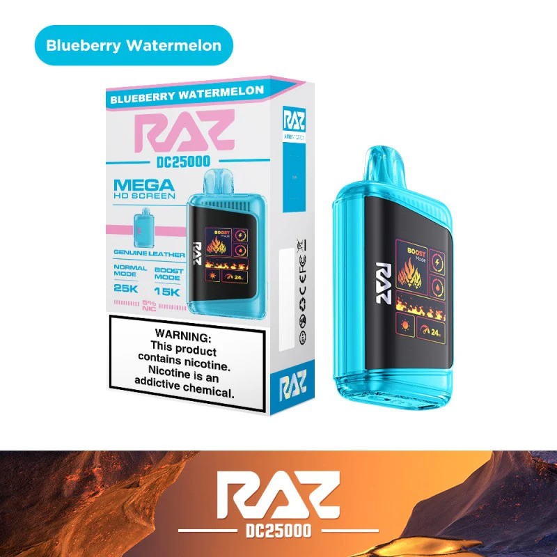 RAZ LTX 25k PUFF DISPOSABLE (5pcs) (BLUBERRY WATERMELON)