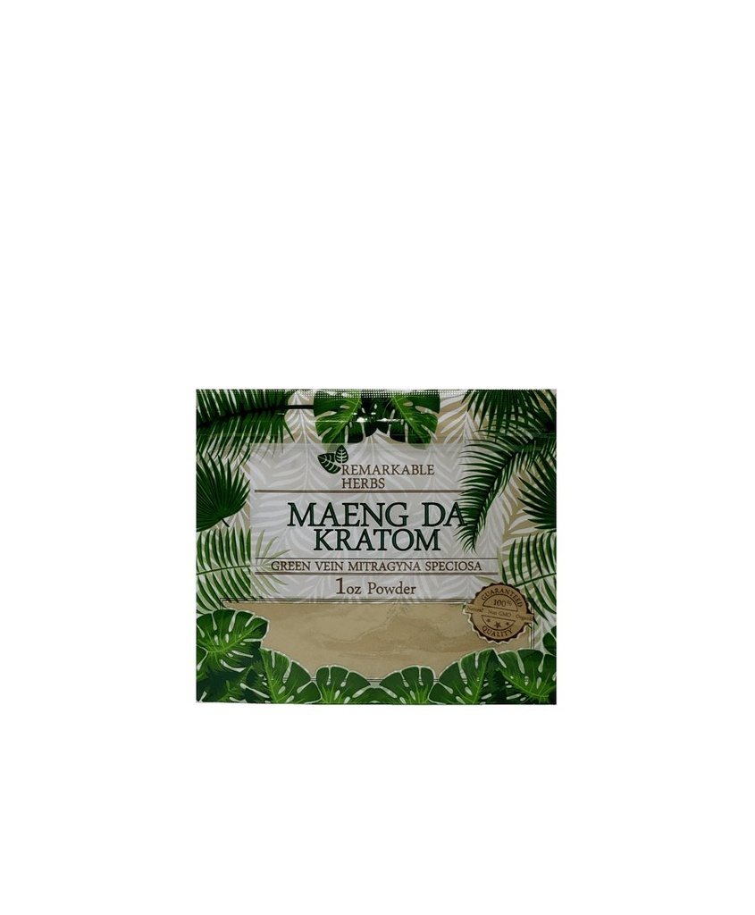 Remarkable Herbs 1oz Powder (1pc) (msrp. $9.99) (Red Vein Maeng Da)