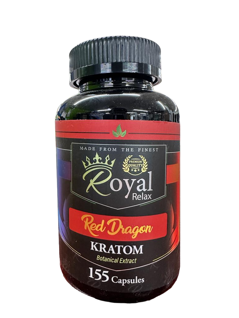 Royal Kratom 155ct Capsules (1pc) (MSRP: $29.99) (Red Dragon)