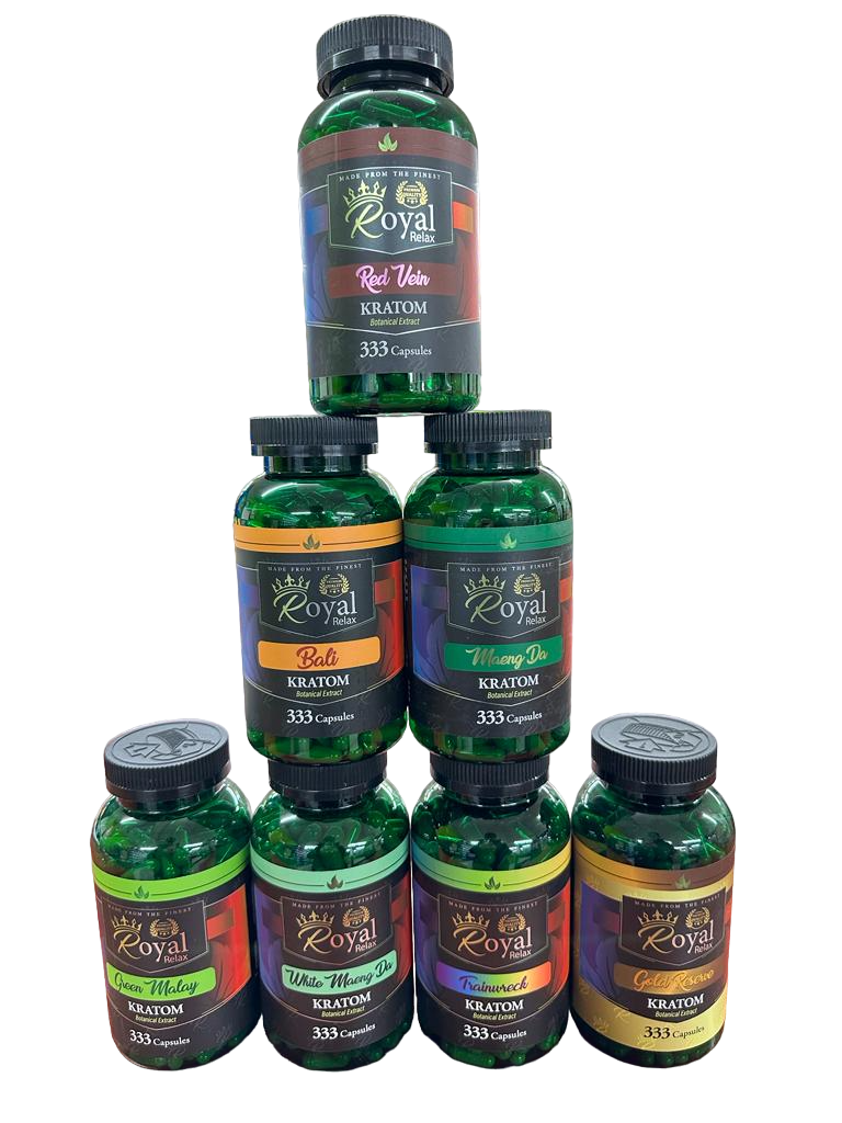 Royal Kratom 333ct Capsules (1pc) (MSRP: $49.99) (Red Dragon)