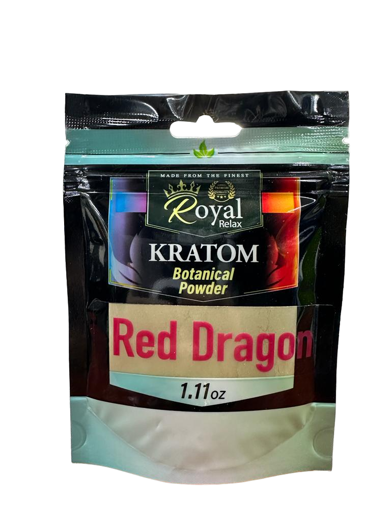 Royal Kratom Powder 1.11oz (1pc) (MSRP: $9.99) (Red Dragon)
