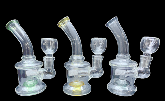 5.5&quot; ROUND BASE MINI WATER PIPE (1pc)