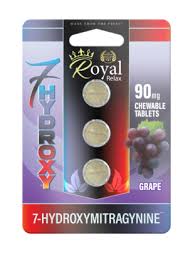 Royal Relax 7 Hydroxy 30mg/Tablet 3CT (12PK)(MSRP: $24.99ea) (GRAPE)