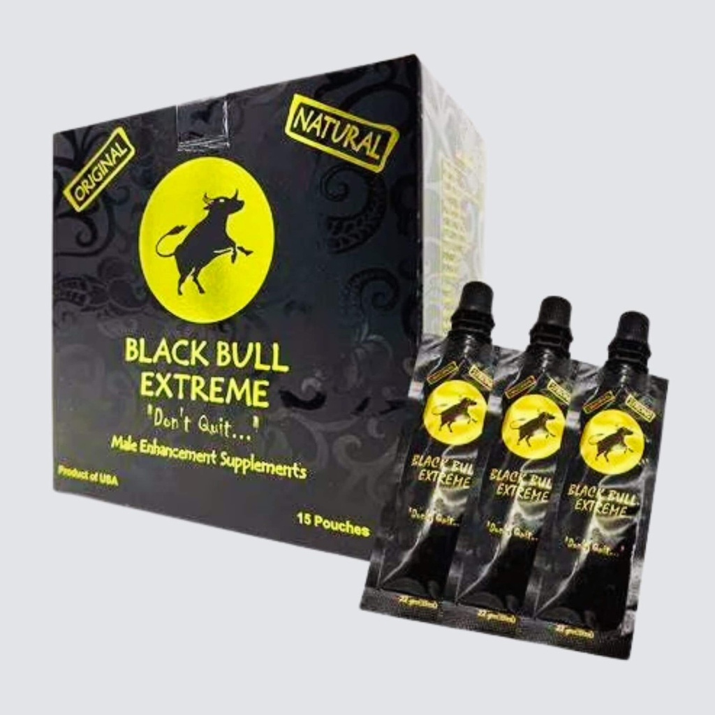 Black Bull Extreme Honey Male Enhancement 22G pouch (15pc) (MSRP: $5.99)