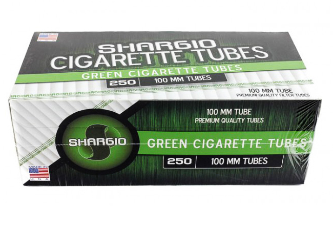 SHARGIO TUBES 100s MENTHOL 250ct- SLEEVE (4pcs)
