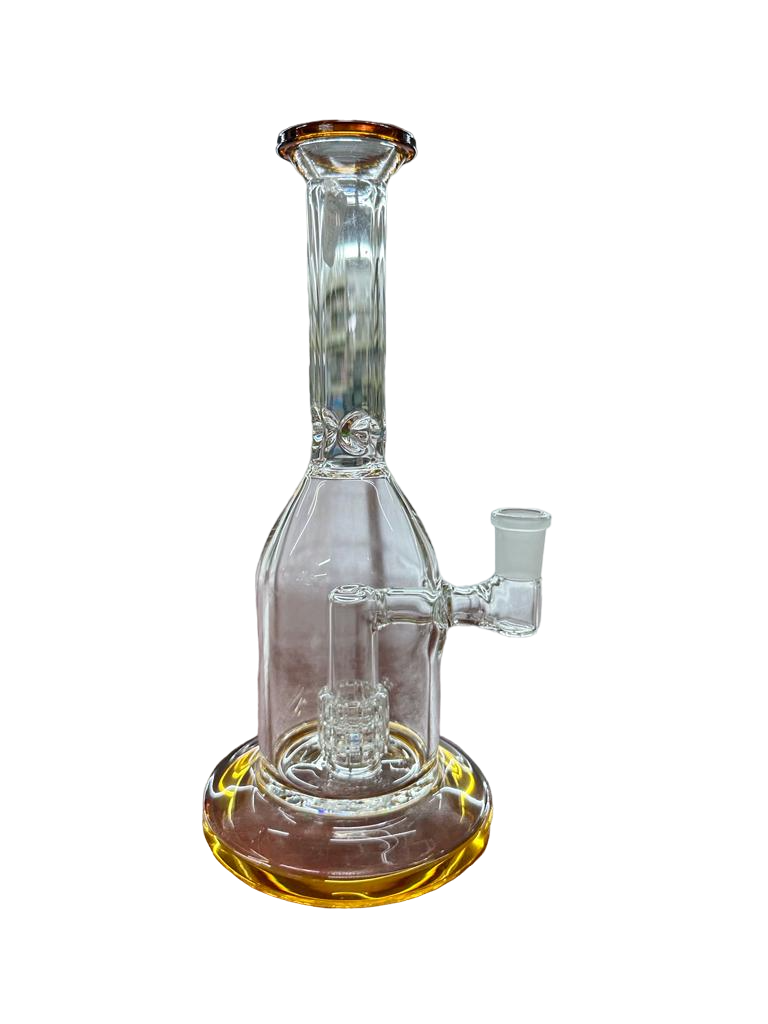 9" BOTTLE SHAPE MATRIX PERC STRAIGHT WATER PIPE (1pc)