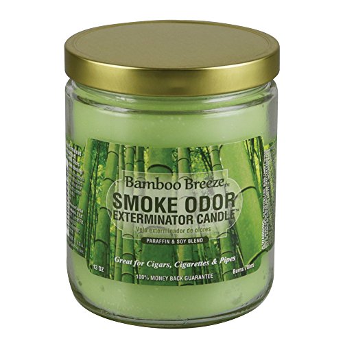 SMOKE ODOR CANDLE 13oz JAR (1pc) (Bamboo Breeze)
