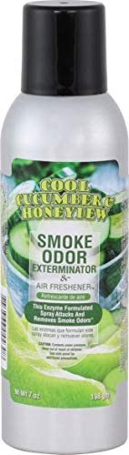 SMOKE ODOR SPRAY 7oz (1pc) (Cool Cucumber & Honeydew)