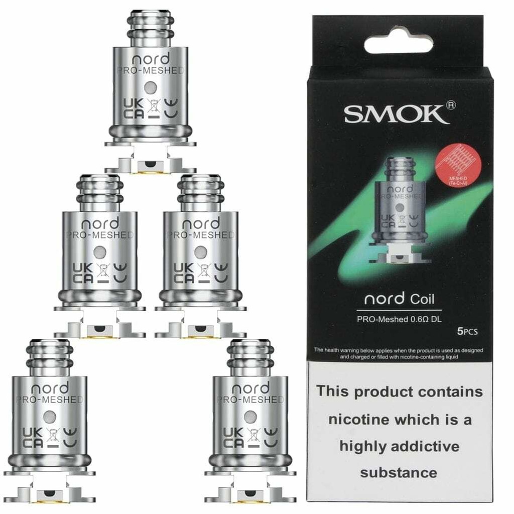 SMOK NORD PRO COILS (5pcs) (MESHED 0.6 DL)