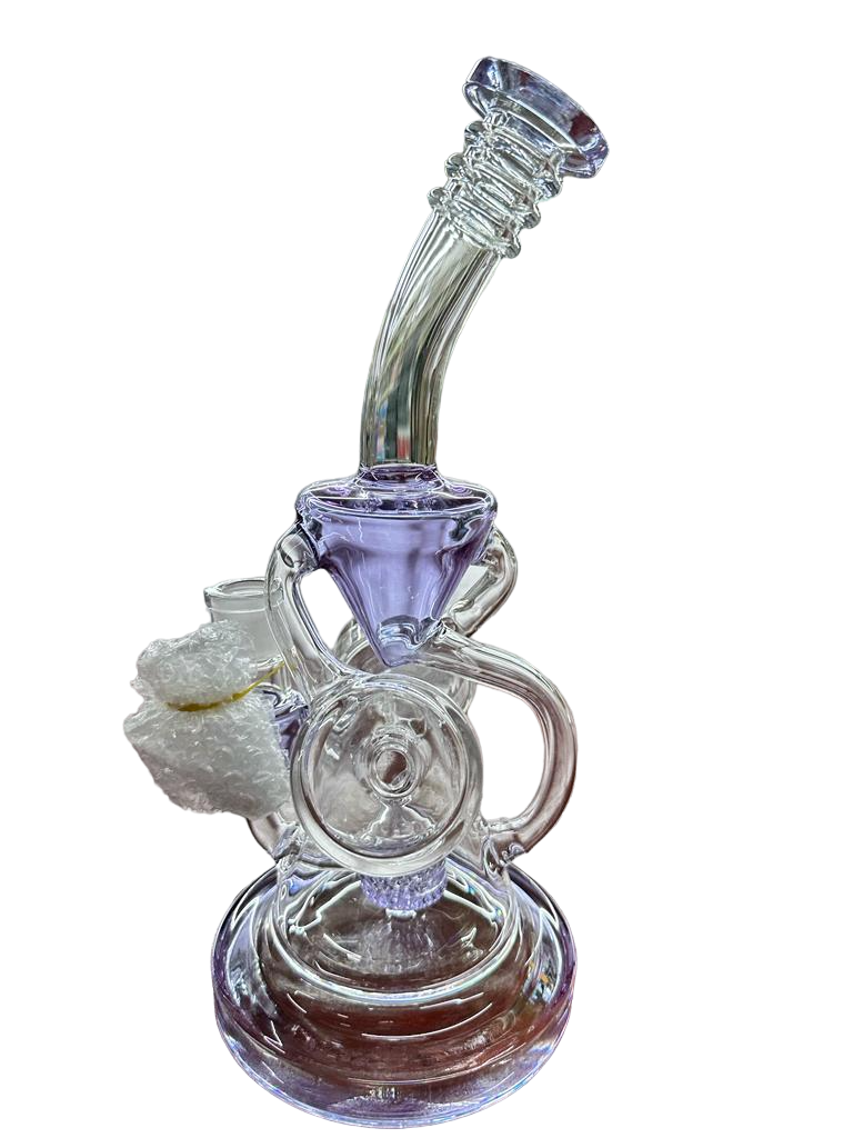 Wide Base Recycler 11" Water Pipe (1pc)