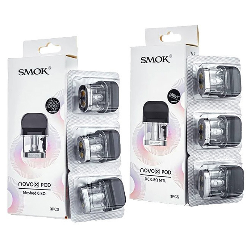 SMOK NOVO X PODS (3pcs) (DC 0.8 MLT)