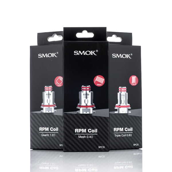 SMOK RPM COILS- 5PCS (DC 0.8 MLT)
