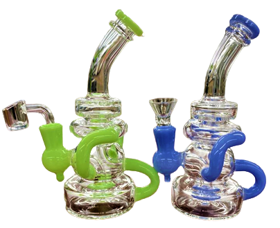 7&quot; Recycler Water Pipe (1pc)