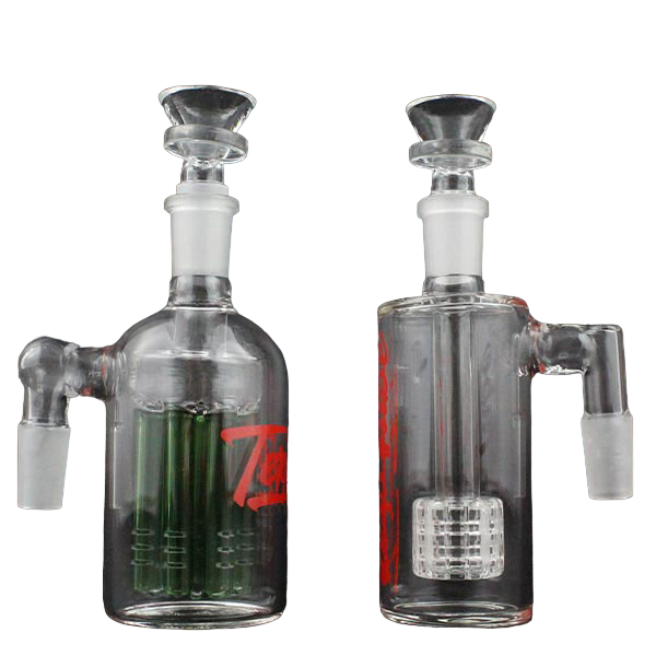 TERP TUBE MATRIX PERC GLASS ASH CATCHER (1pc) (14mm MALE 90° )