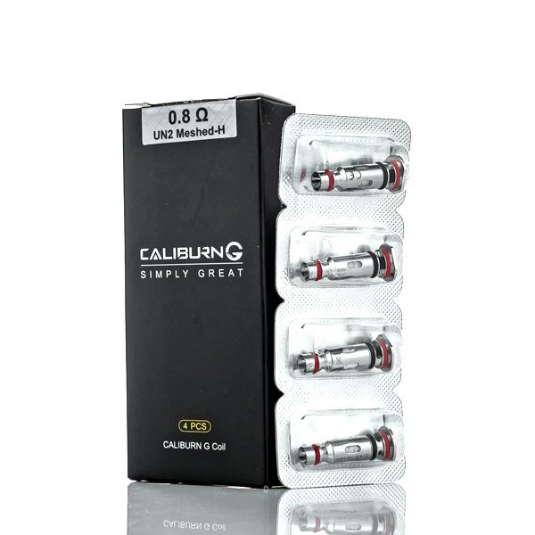 Uwell - Caliburn G Replacement Coils (4pcs) (G1 1.0ohm)