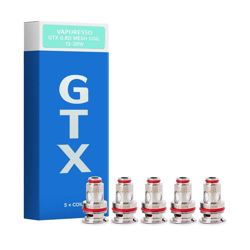 VAPORESSO GTX MESH COILS (5pcs) (MESH 0.8)