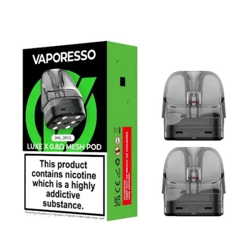 VAPORESSO LUXE X PODS (2pcs) (0.8 MESH)