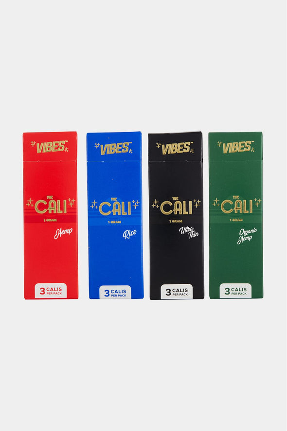 VIBES CALI CONES 1 GRAM 3pk (8pcs) (Organic Hemp)