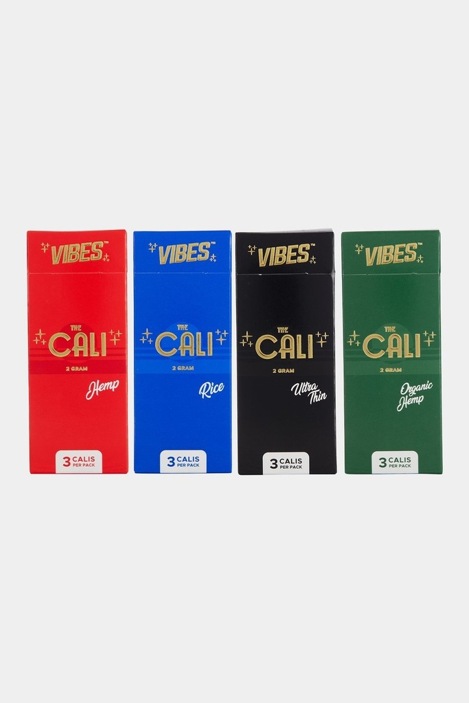 VIBES CALI CONES 3 GRAM 3pk (8pcs) (Organic Hemp)