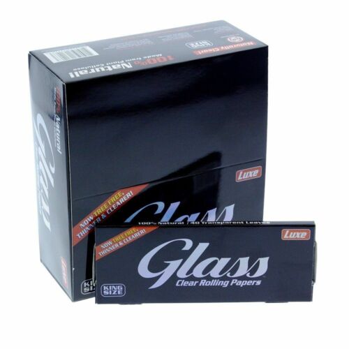 Glass Clear Rolling Papers King Size