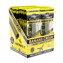 KING PALM BANANA CREAM MINI 2pk (20pcs)