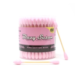 BLAZY SUSAN 100CT PINK COTTON BUDS (1pc)