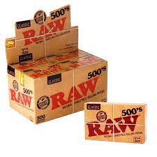 RAW CLASSIC 1 1/4 PAPERS 500pk (20pcs)