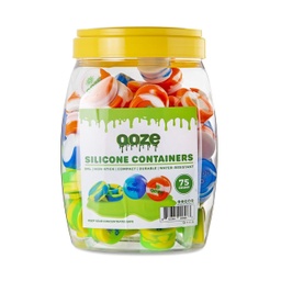 OOZE SILICONE PUCKS- TIE-DYE (75pcs)