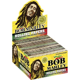 BOB MARLEY PURE HEMP ROLLING PAPERS KING SIZE 33pk (50pcs)