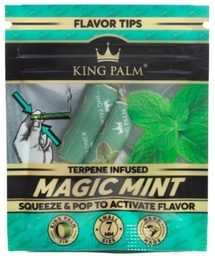 KING PALM FLAVOR TIPS MAGIC MINT 2pk (50pcs)