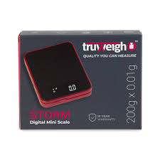 TRUWEIGH STORM SCALE - 200G X 0.01G - RED