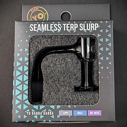 YO DABBA QUARTZ BANGER SEAMLESS TERP SLURP 14mm MALE 90° (1pc)