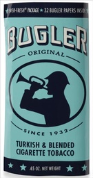 BUGLER ORIGINAL CIGARETTE TOBACCO .65oz POUCH (6pcs)