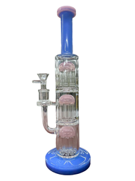 3 LAYER TREE PERC 14&quot; WATER PIPE (1pc)