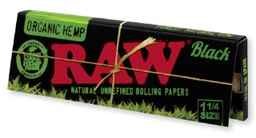 Raw Organic Black Papers 1 1/4 50pk (24pcs)