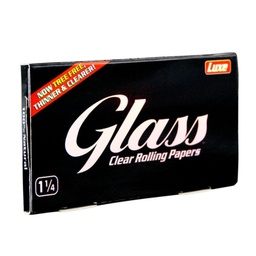 Glass Clear Rolling Papers 1  1/4 (24pcs)