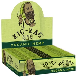 ZIG ZAG ORGANIC HEMP KING SLIM PAPERS (24pcs)