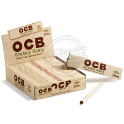 OCB Organic Hemp King Slim Papers 32pk (24pcs)