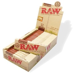 Raw Organic Hemp 1  1/4 Papers 50pk (24pcs)