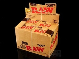 RAW CLASSIC 1 1/4 ROLLING PAPERS 300pk (40pcs)