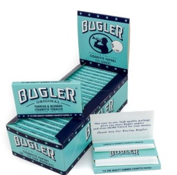 BUGLER SINGLE WIDE ROLLING PAPERS 115pk (24pcs)