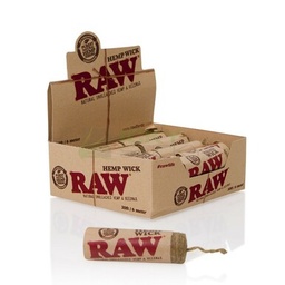 RAW HEMP WICK 20ft/6M (20pcs)