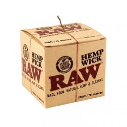 RAW HEMP WICK 250ft/ 76M (1pc)